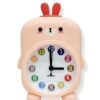 Cute Cartoon Kids Alarm Clock - Silent, Easy Setup, 9cm