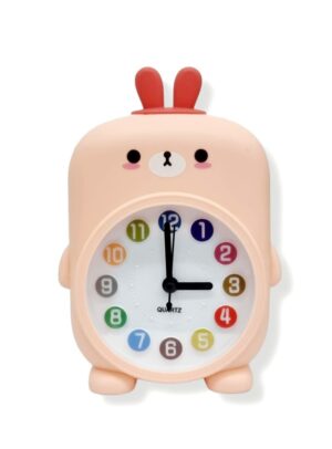 Cute Cartoon Kids Alarm Clock - Silent, Easy Setup, 9cm