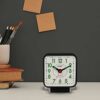 Compact Buzzer Alarm Clock - Loud & Clear Sound, 7X6.5X4 cm