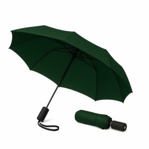 Compact 3-Fold Umbrella for Men & Women - Auto Open/Close, UV Coated