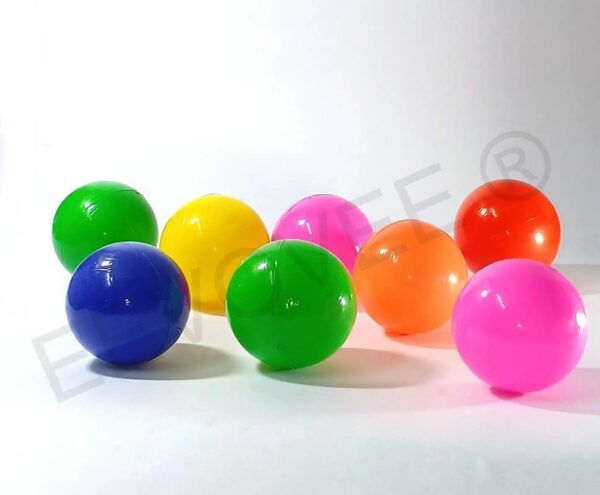 50 Pcs 6 cm Soft Multi Colour Plastic Pool Balls for Kids - Image 4