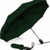 Compact 3-Fold Umbrella for Men & Women - Auto Open/Close, UV Coated