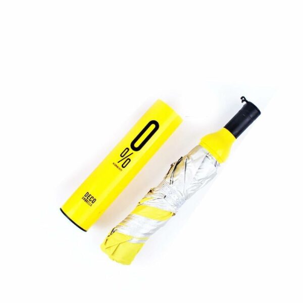 Compact Bottle Umbrella ? Portable Folding Umbrella in Wine Bottle Case