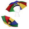 Handsfree Hat Umbrella for Sun and Rain Protection - 21.6 Inches