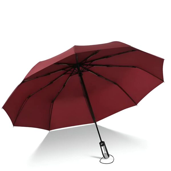 Windproof Travel Umbrella - Automatic Open/Close, Compact & Lightweight - Image 2