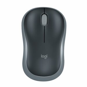 Logitech M186 Wireless Mouse - 2.4GHz, 1000 DPI, Ambidextrous