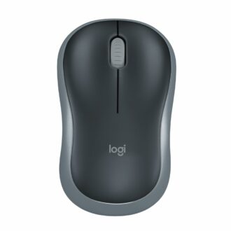Logitech M186 Wireless Mouse - 2.4GHz, 1000 DPI, Ambidextrous