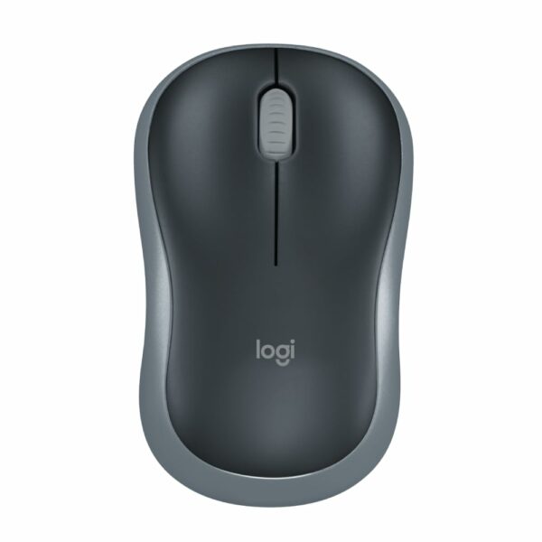 Logitech M186 Wireless Mouse - 2.4GHz, 1000 DPI, Ambidextrous