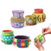 Kids Pottery Wheel Kit - Battery Operated Arts & Crafts Set