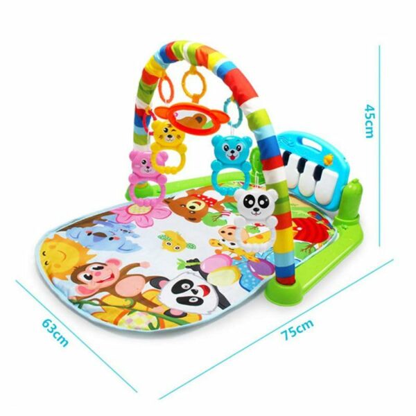 Multi-Function Baby Gym & Fitness Rack with Piano - Safe for 6-36 Months - Image 6