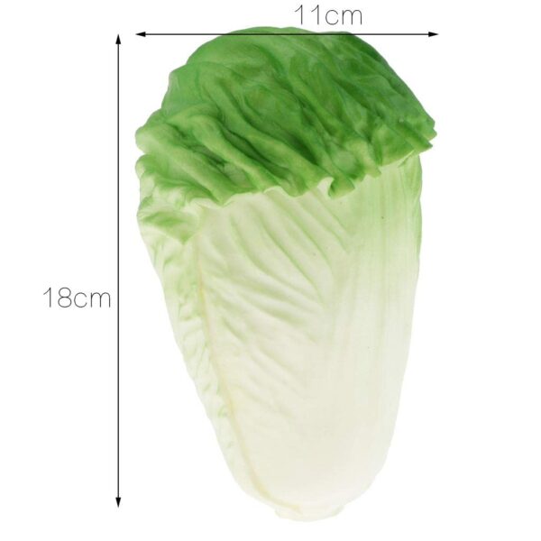 Lifelike Artificial Cabbage Vegetable for Home Decor - Image 3
