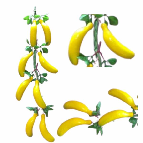 Artificial Banana Fruit Strings - 60 CM, Pack of 2 for Home & Events - Image 4