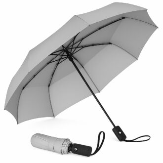Windproof Travel Umbrella with Auto Open - Family Size