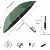 Automatic Reverse Folding Umbrella - Windproof & UV Protection