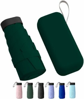 Compact Travel Umbrella - Lightweight, Windproof, UV Protection