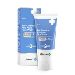 Sali-Cinamide Anti-Acne Face Wash with 2% Salicylic Acid & Niacinamide - 80 ml