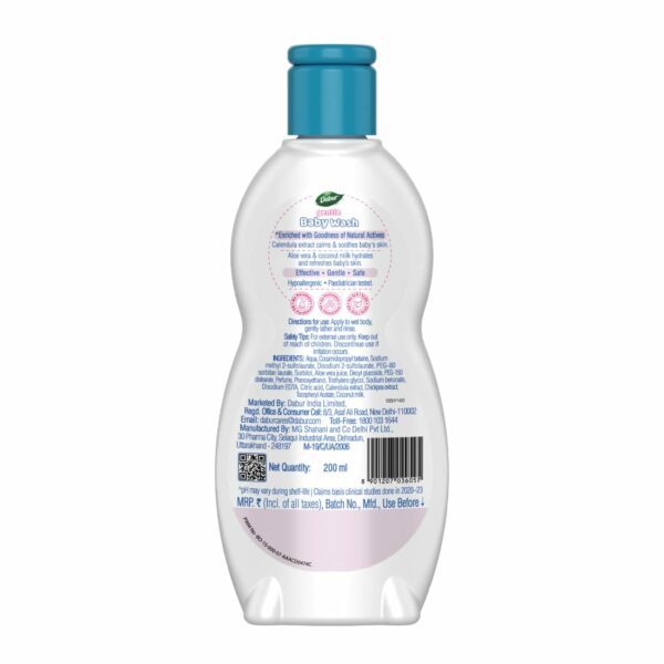 Gentle Baby Wash with Ayurvedic Herbs - 200 ml, pH 5.5 - Image 2