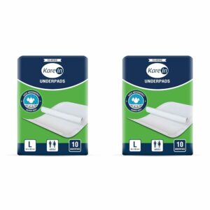 Classic Underpads, Large 60 x 90 Cm, 20 Count, Superior Absorbency