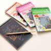 Rainbow Scratch Notebook with Pencil - Educational Toy for Kids
