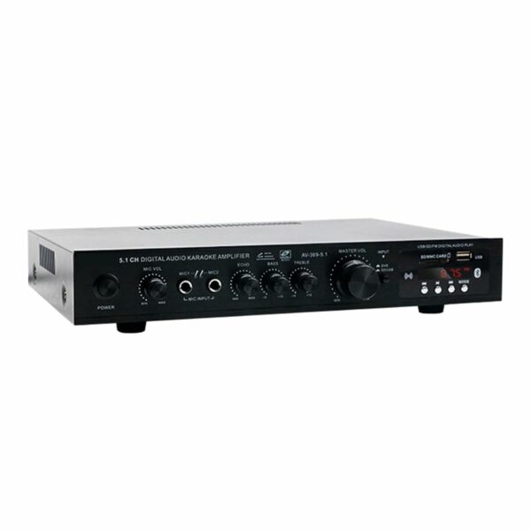 5.1 Channel Home Theater Receiver with Bluetooth & Karaoke - Image 4