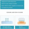 Cooling Gel Patch for Fever Relief - 8 Pack for Kids & Adults