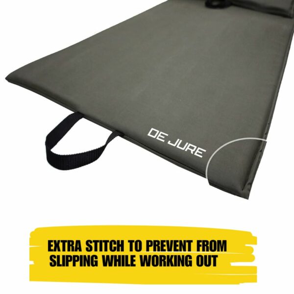 Eco-Friendly Non-Slip Yoga Mat - 10MM Thick, Extra Large - Image 5