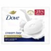 Dove Cream Beauty Bar - 3x125g for Soft, Smooth Skin