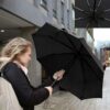 Automatic Open Close Travel Umbrella - Windproof & Compact