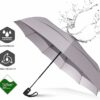Windproof Travel Umbrella with Auto Open - Family Size