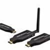 Wireless HDMI Transmitter & 2 Receivers - 4K Input, 1080P Output, Low Latency