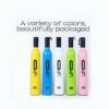 Double Layer Folding Portable Wine Bottle Umbrella for UV & Rain Protection