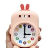 Cute Cartoon Kids Alarm Clock - Silent, Easy Setup, 9cm