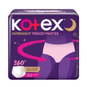 Large/Extra Large Panties for Heavy Flow - 10 Pack