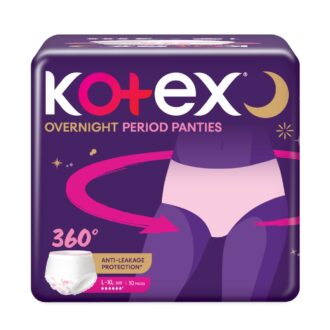 Large/Extra Large Panties for Heavy Flow - 10 Pack