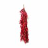 Artificial Garlic and Red Pepper Hanging String - 5 Bunches