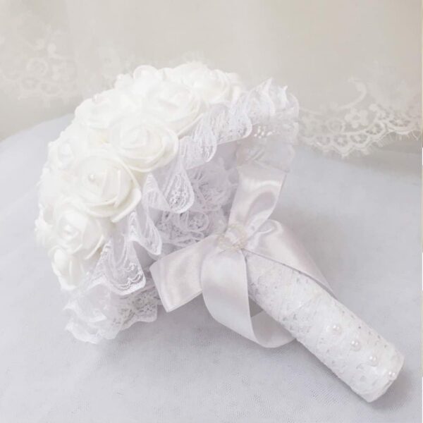 50 Pcs Small Artificial Foam Rose Flowers for DIY Crafts & Decor - Image 6