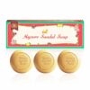 Mysore Sandal Soap Pack of 3 - 450g with Natural Sandalwood Oil