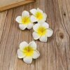 12 Pcs White Foam Hawaii Beach Floating Flowers for Decor