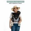 Ergonomic Monochrome Baby Carrier - Adjustable & Durable