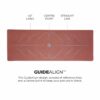 Extra Large 8mm Thick Yoga Mat with GuideAlign - Portable & Anti-Slip