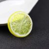 Set of 15 Artificial Lemons & Slices - Realistic Decor