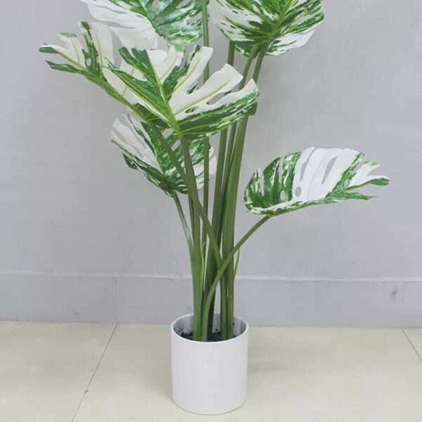 Natural Looking Artificial Monstera Plant 120 CM for Indoor/Outdoor Decor - Image 5