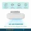 Air Purifier for AC - HEPA Filter for Home & Office