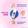 Natural Glow Smooth Skin Deodorant Roll On for Women, 50ml - 48h Protection