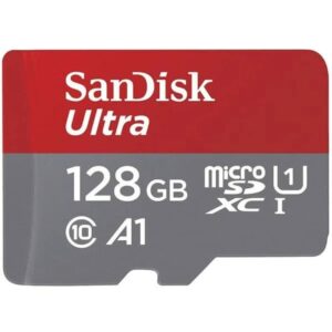 SanDisk Ultra 128GB microSDXC UHS-I Memory Card - 140MB/s, 10Y Warranty
