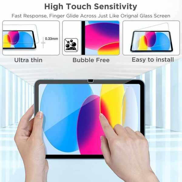 Tempered Glass Screen Protector for iPad 10th/11th Gen - Image 5