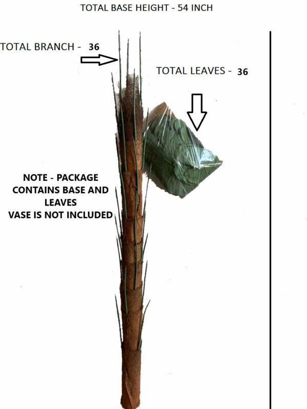 4.5 Feet Artificial Money Plant Tree for Home Decor - Image 2