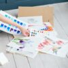 A4 Size 300 GSM Ivory Drawing Paper - 20 Sheets Combo Pack