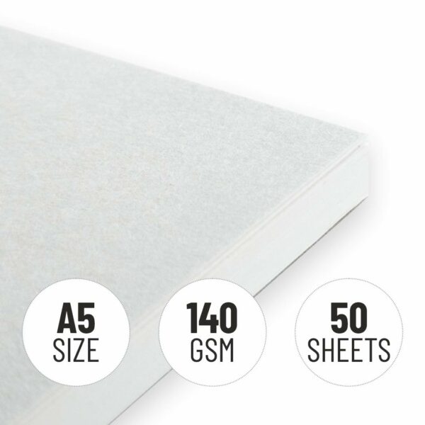 Premium A5 Sketchbook - 50 Sheets, Acid-Free, Durable - Image 3