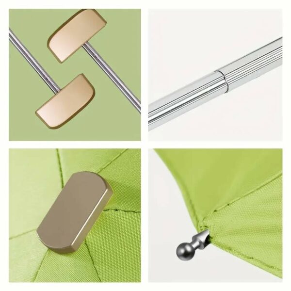 Compact Travel Umbrella with UV Protection - Lightweight Mini Design - Image 5
